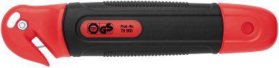 Sicherheitsmesser Wedo® Safety Cutter STANDARD, automat. Klingenrückzug, Folienschneider, Klinge für Linkshänder umsteckbar