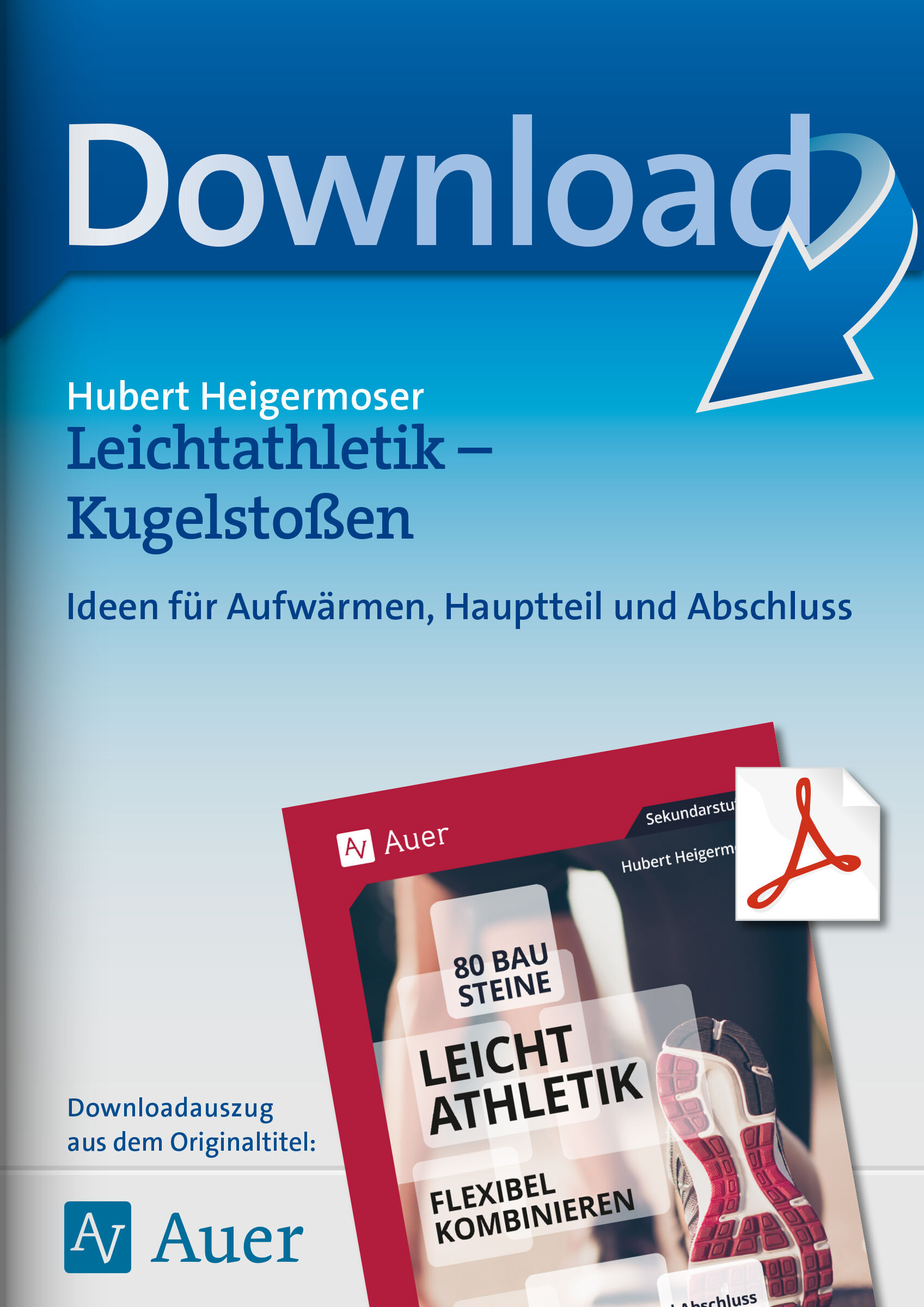 Auer Verlag Leichtathletik - Kugelstoßen