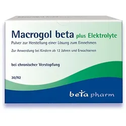MACROGOL beta plus Elektrolyte Plv.z.H.e.L.z.Einn. 30 St