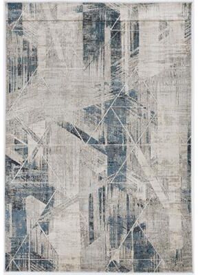 Carson Carrington Hartvien Distressed Lines Rug