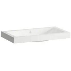 Laufen CLASSICS Waschtisch-Schale H512CL70001091 800x455x111 mm, ohne Armaturenbank, ohne Hahnloch, mit Überlauf, weiß