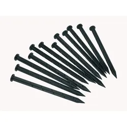Kunststoff-Kantenstift 250 – 50 Stück – schwarz