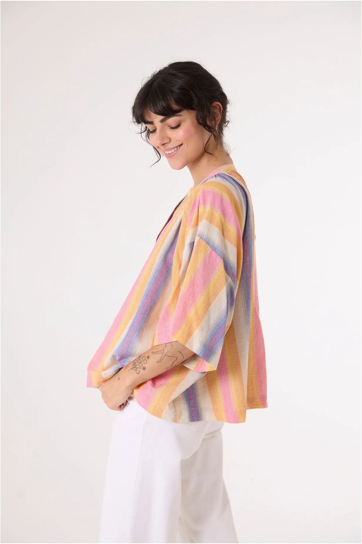 Sacrécoeur Blouse Eline Brasilia Orange S