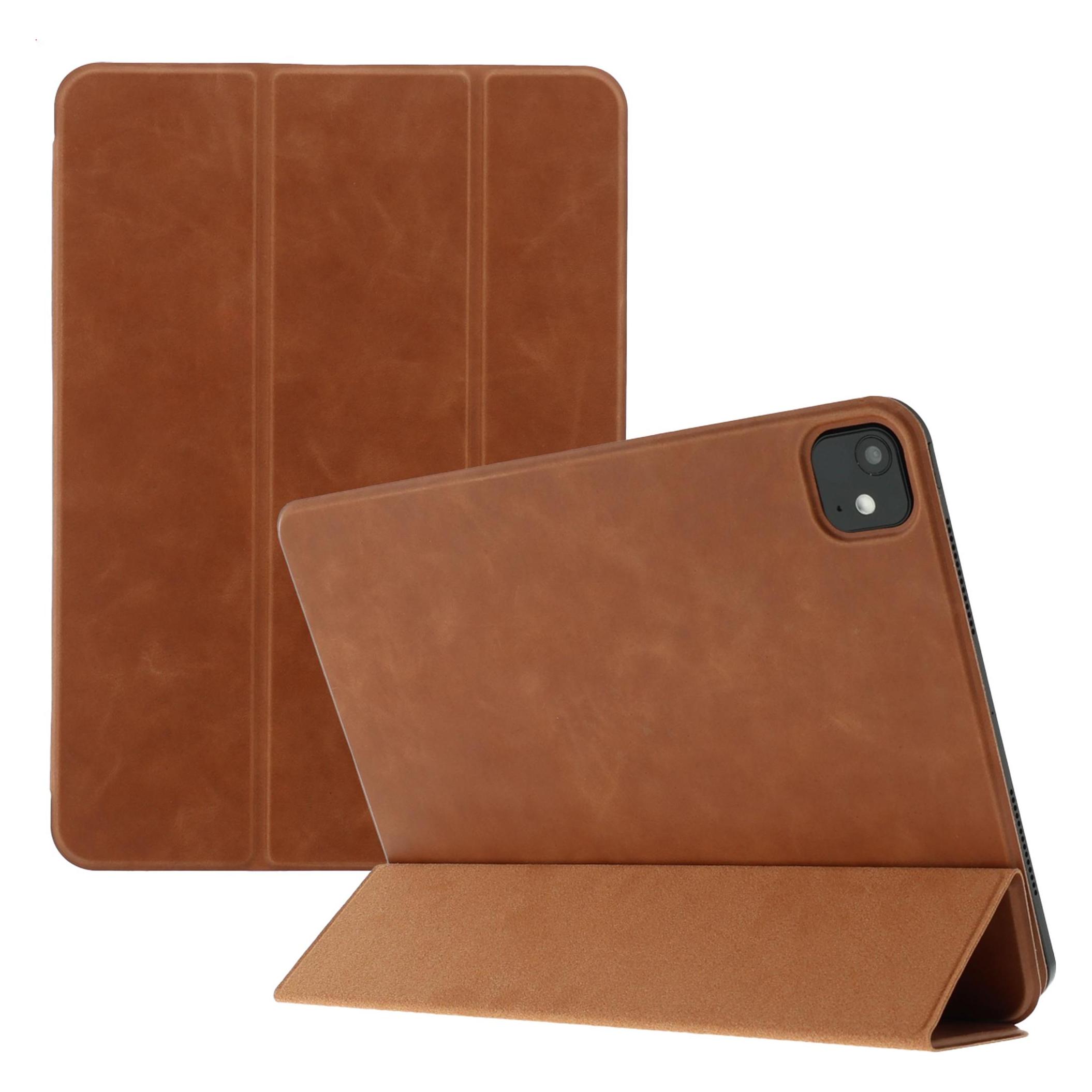Accezz Leder-Dreifach-Bücherregal iPad Pro (Apple iPad Pro 13 2024, Apple iPad Pro 13 2025) (SH00092112)