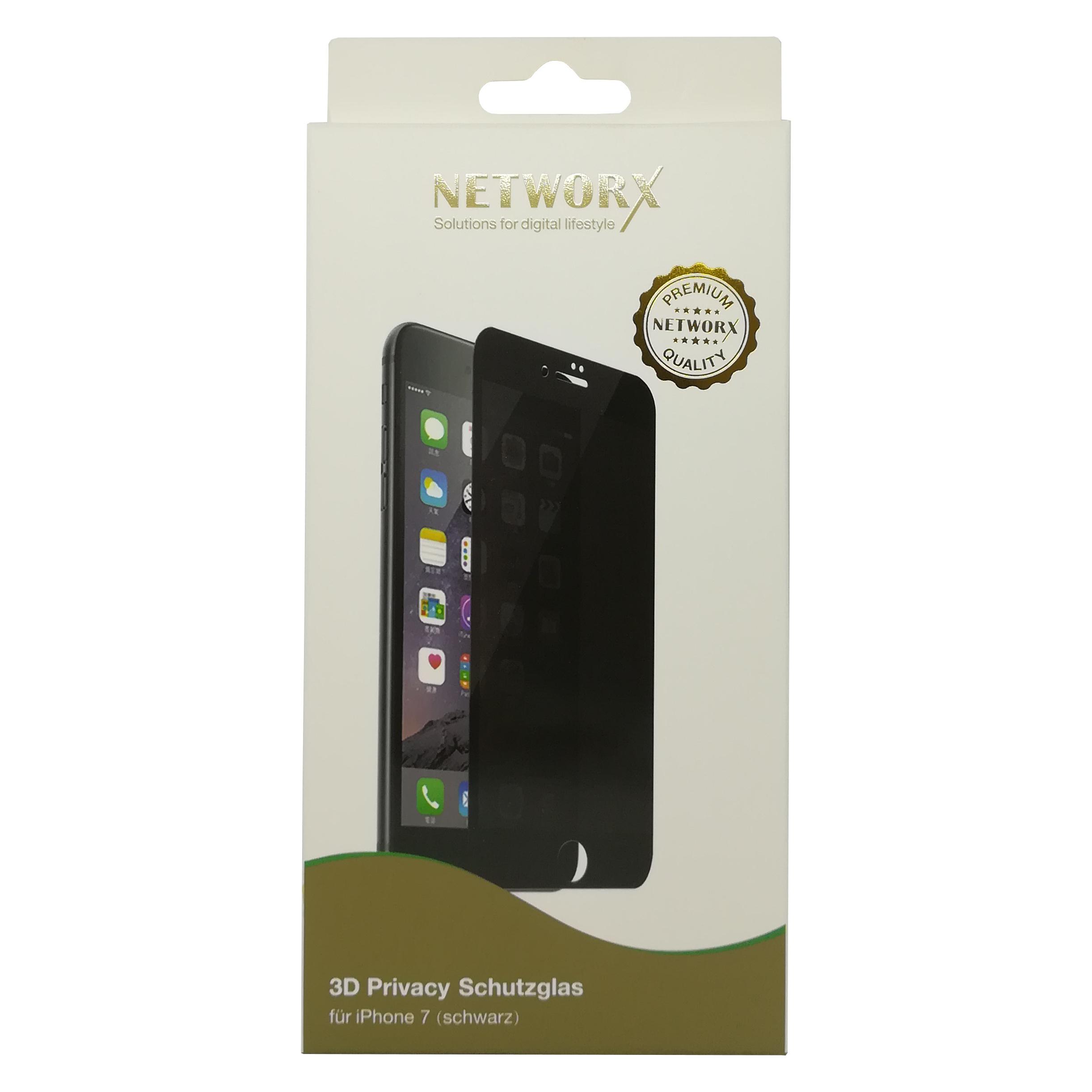 Networx 3D Privacy Protective Glass (1 Stk., Apple iPhone 7) (12398922)