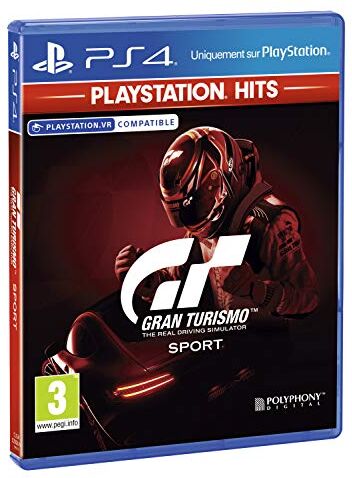 Gran Turismo Sport - PlayStation Hits, Version physique, En français, Mode multijoueur, 1 à 2 Joueurs - Preis vom 09.10.2026 07:28:09 h