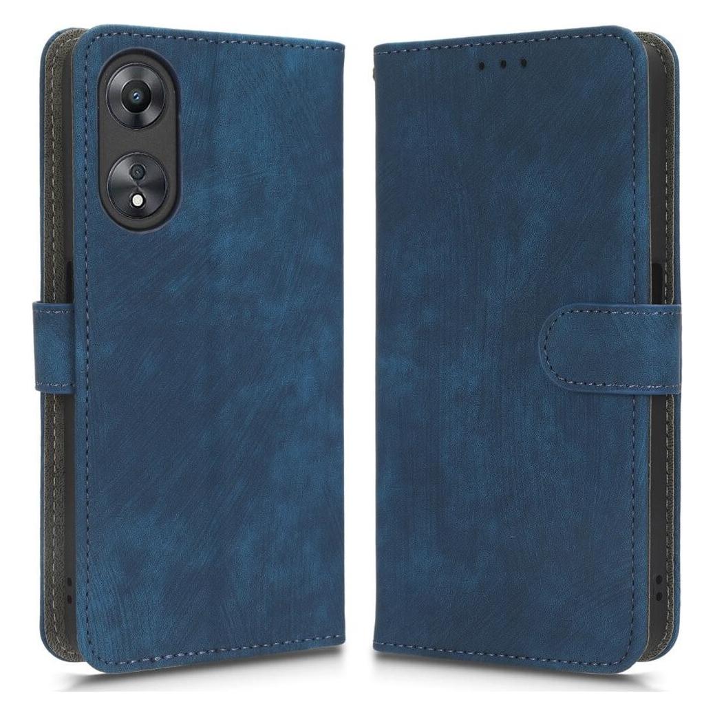 Cover-Discount OPPO A58 5G / A78 5G - Etui mit RFID Blocker blau (Oppo A78 5G) (660129363B)