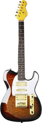 Dean Zelinsky Private Label Dellatera ATW Walnut Burst Walnut Burst Quilt