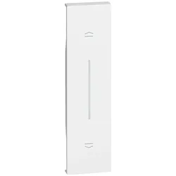 BTicino KW05 LivingNow 1M Tasten- abdeckung mit Symbol Auf-Ab White