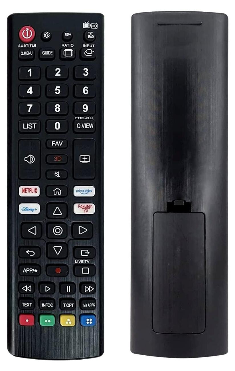 BELIFE Vervangingsafstandsbediening voor LG Smart TV, modellen AKB76037605, AKB76039901 en AKB76040001
