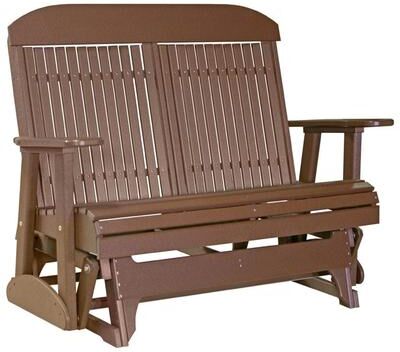Luxcraft Outdoor All-Weather Poly Lumber Classic Glider