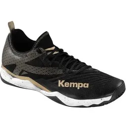 KEMPA Hallen-Sport-Schuhe Wing Lite 2.0, Größe 11 in Schwarz Schwarz