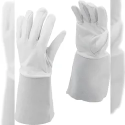 TRIZERATOP Arbeitshandschuhe, Schweißerhandschuhe, Hitzebeständig Gr. 10/XL