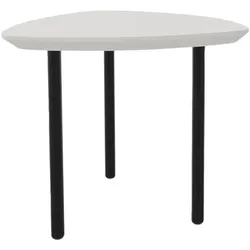 fm Büromöbel Lounge Tisch »Tresta« klein weiß, 55x46 cm