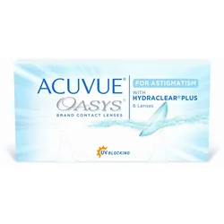 ACUVUE OASYS FOR ASTIGMATISM  6-er - DIA:14.50 BC:8.60 SPH:-4.50 CYL:-2.75 AX:70
