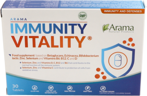 Arama Natural Immunität Vitalität 30 Tabletten