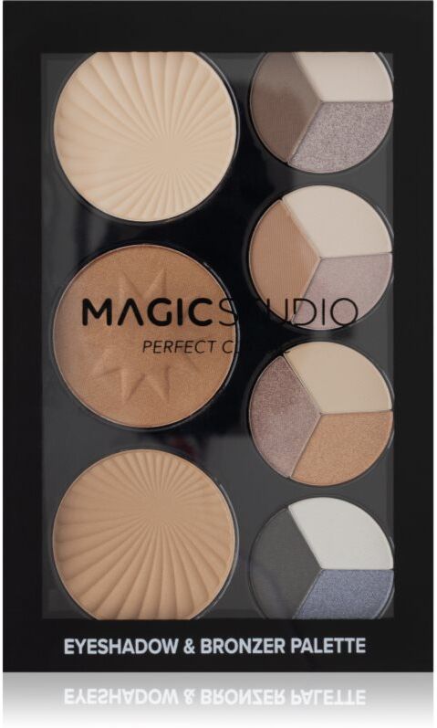 Magic studio Eyeshadow & Bronzer Palette multipurpose palette 23 g