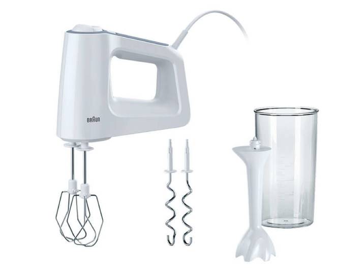 Braun HM3107 Multi Mix 3 Handmixer Weiss
