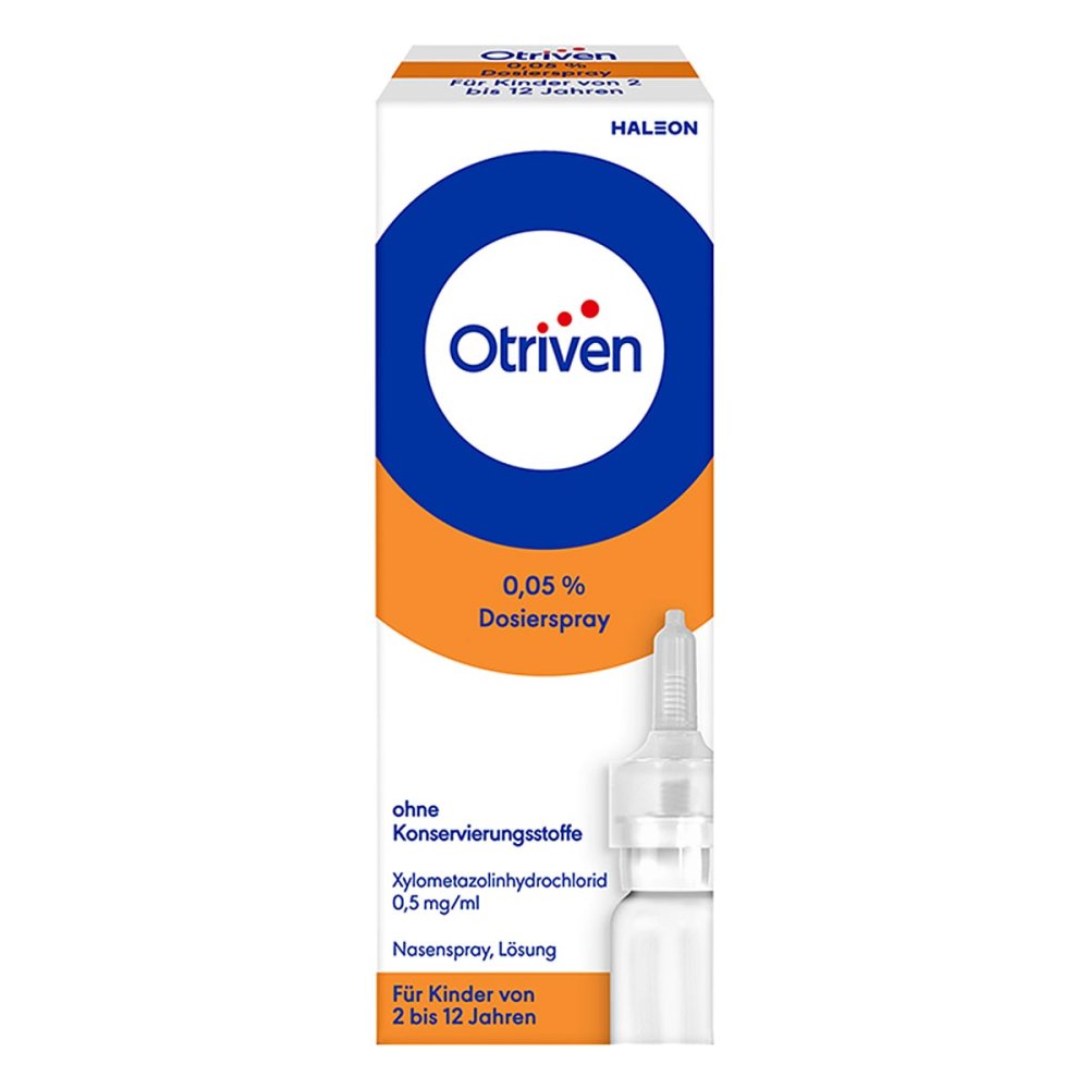 Haleon Germany GmbH Otriven 0,05 % Nasenspray (Dosierspray) für Kinder 08444558