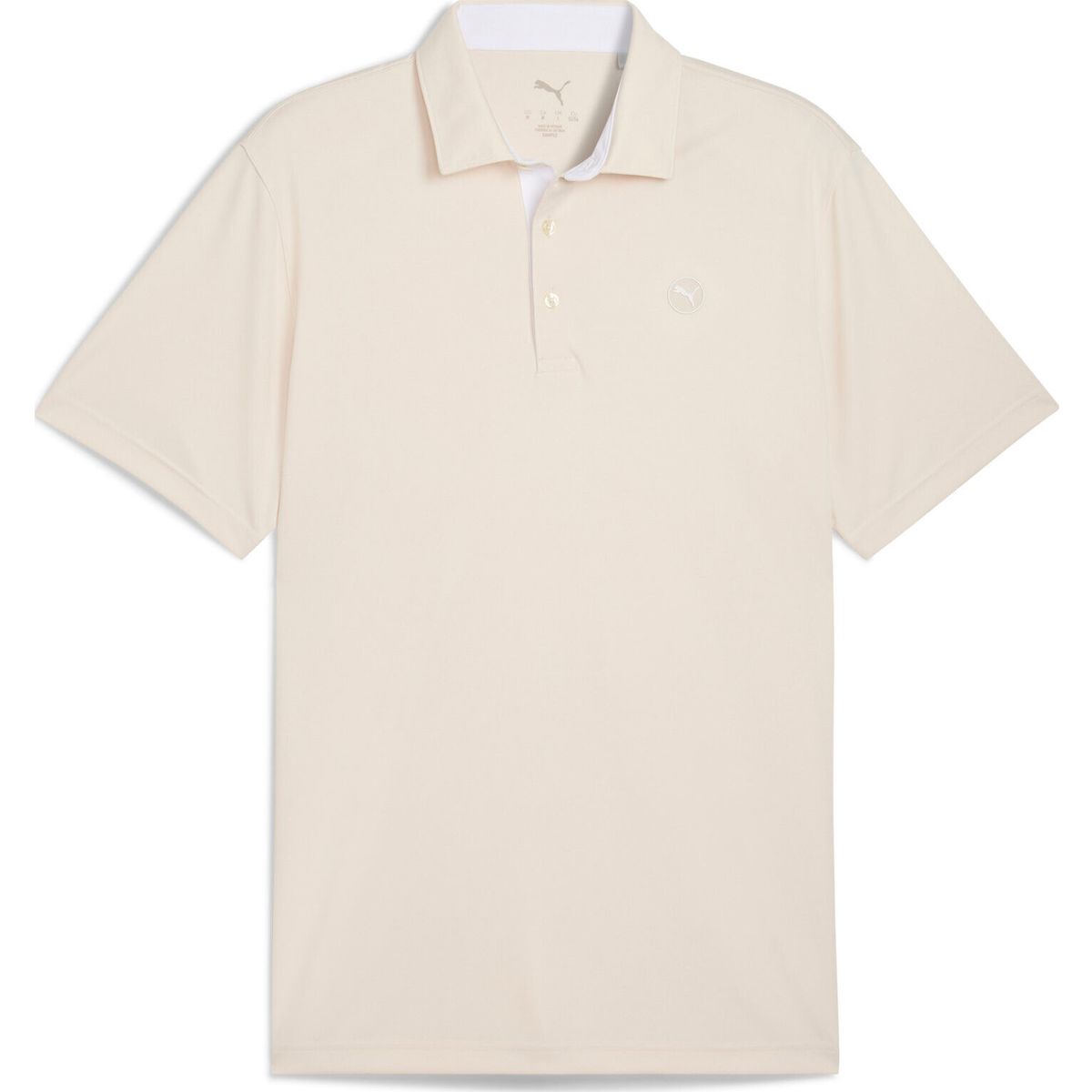 Puma Pure 2.0 Polo - LC alpine snow (15) S 629949-15-S