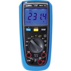 Metrix MTX 203 Hand-Multimeter digital Spritzwassergeschützt (IP54) CAT III 600 V Anzeige (Counts): 6000 MTX203-Z