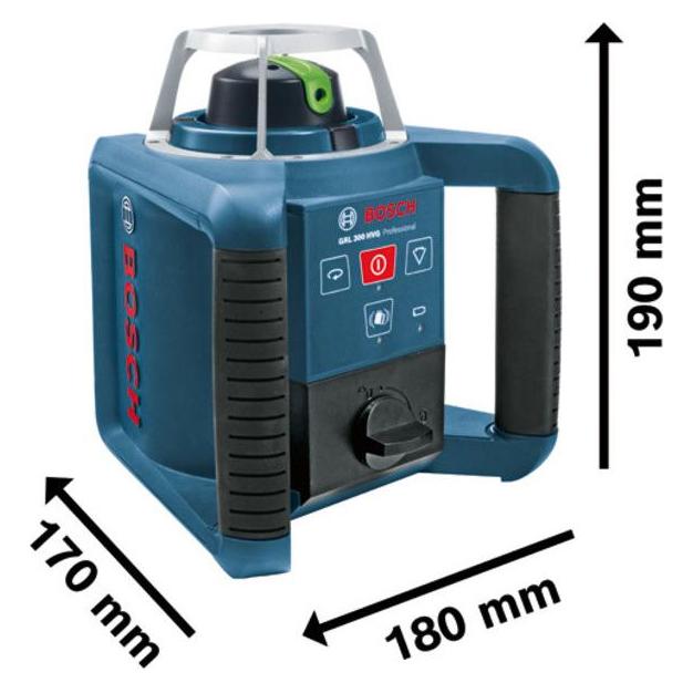 Bosch Professional GRL 300 (Punkt- und Linienlaser) (14512)