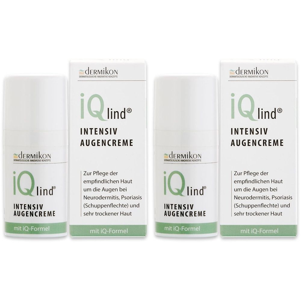 Iqlind Intensiv Augencreme x2 2x15 ml