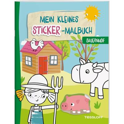 Mein kleines Sticker-Malbuch. Bauernhof, Geheftet von , Tessloff Verlag Ragnar Tessloff GmbH & Co. KG, 978-3-7886-4681-3