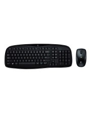 Logitech Wireless Desktop MK250 Tastatur-und-Maus-Set kabellos Bluetooth LE (920-013555)