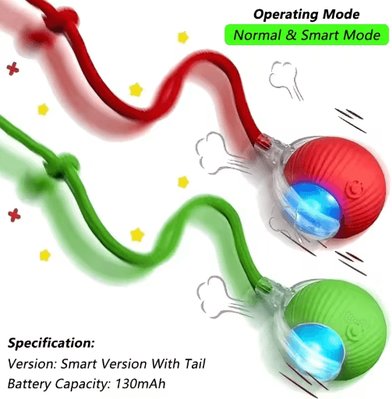 Inspire Picks Smart Mouse Chase Interactive Rolling Ball For Cats & Small Pets 2pcs Random Color
