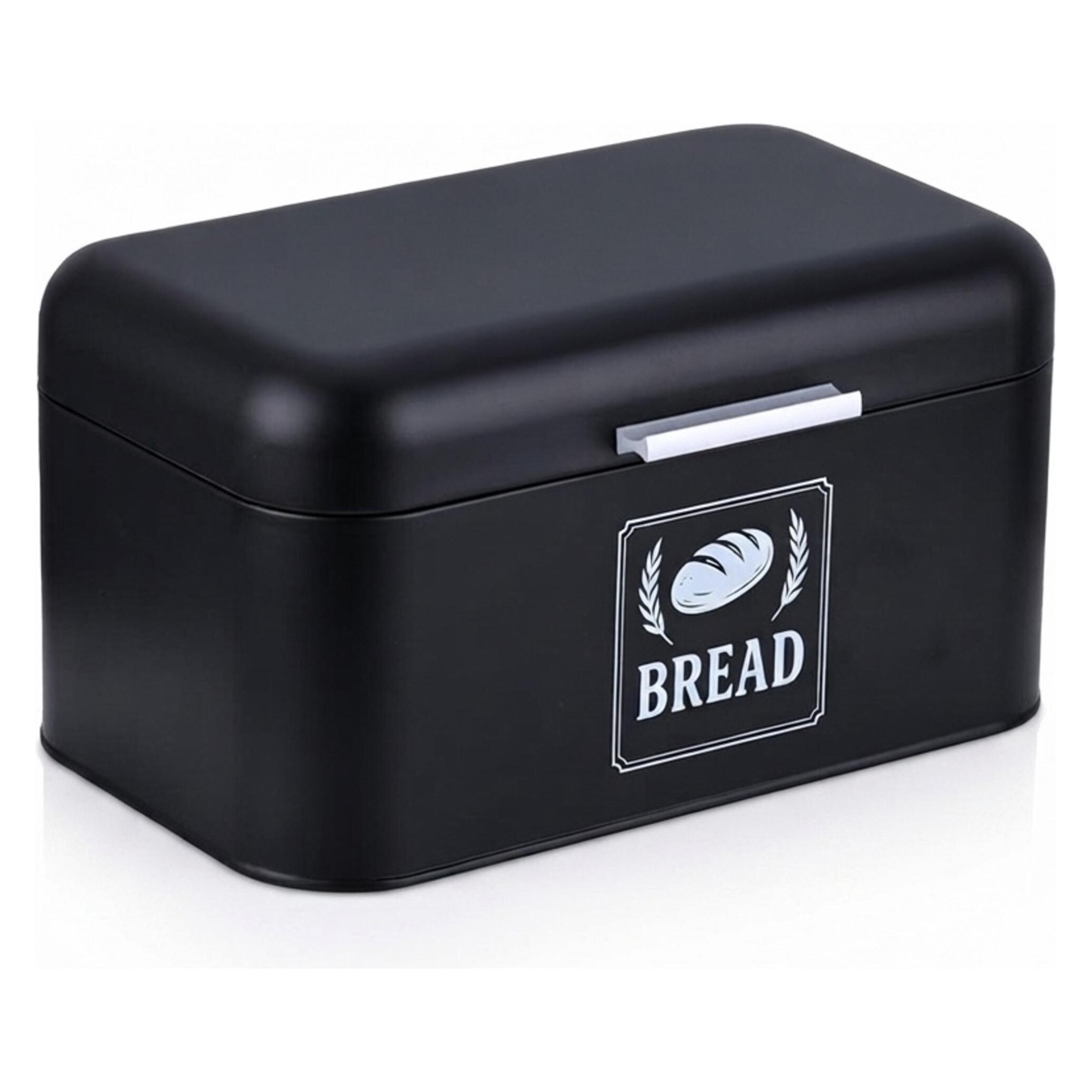 Relaxdays Retro Brotkasten mit Deckel & Griff (4052025856328)