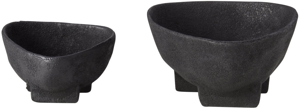 Ivy Bronx Deriva Aluminium Decorative Bowl Black