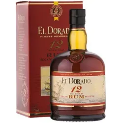 El Dorado 12 Years Old Rum 40% Vol. 700ml