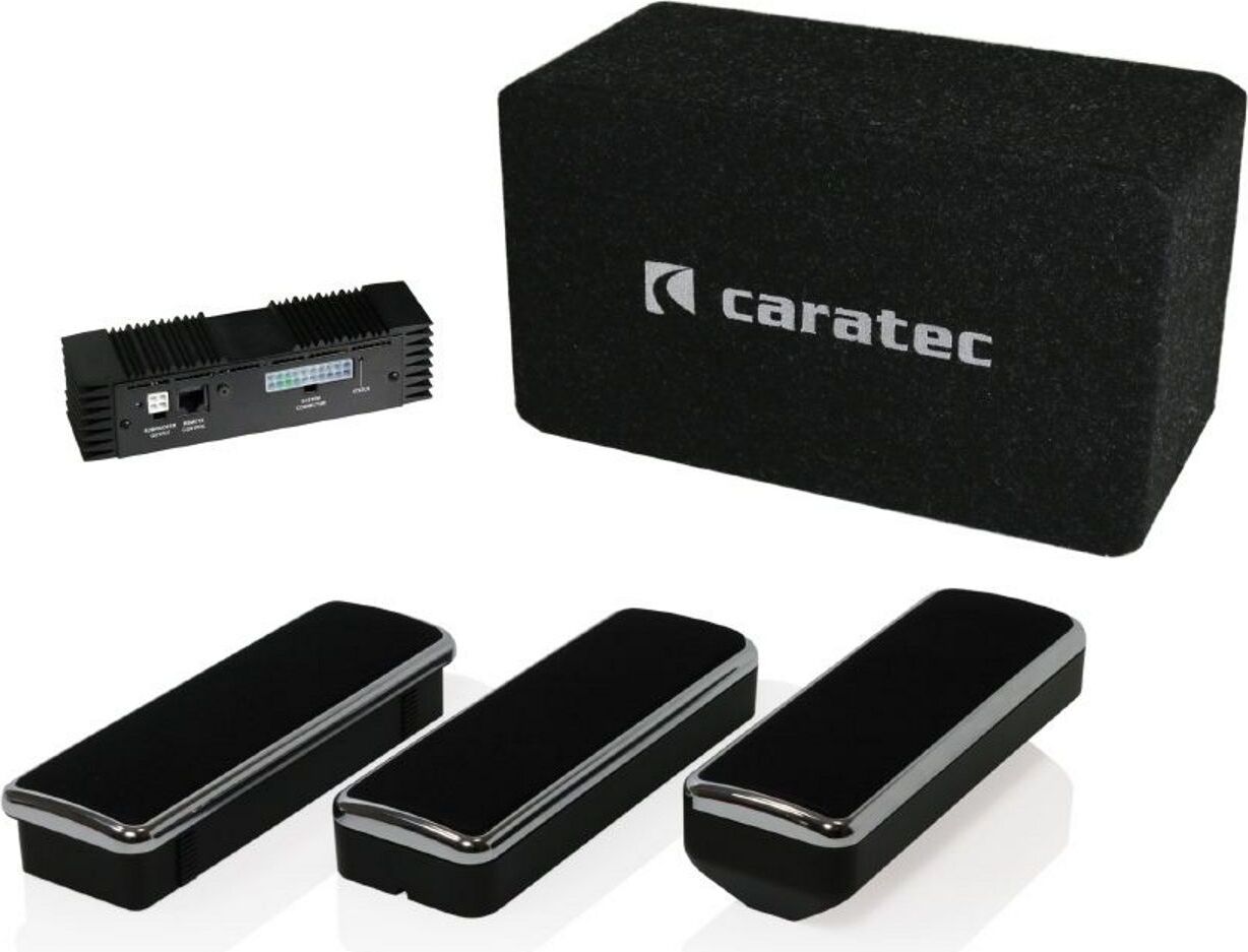 Caratec Audio CAS208D Soundsystem für Fiat Ducato, Citroen Jumper und Peugeot Boxer ab 2007 mit Caratec Lautsprechersatz CAK1650.DU. Zusätzlich mit Lautsprechern für den Wohnbereich