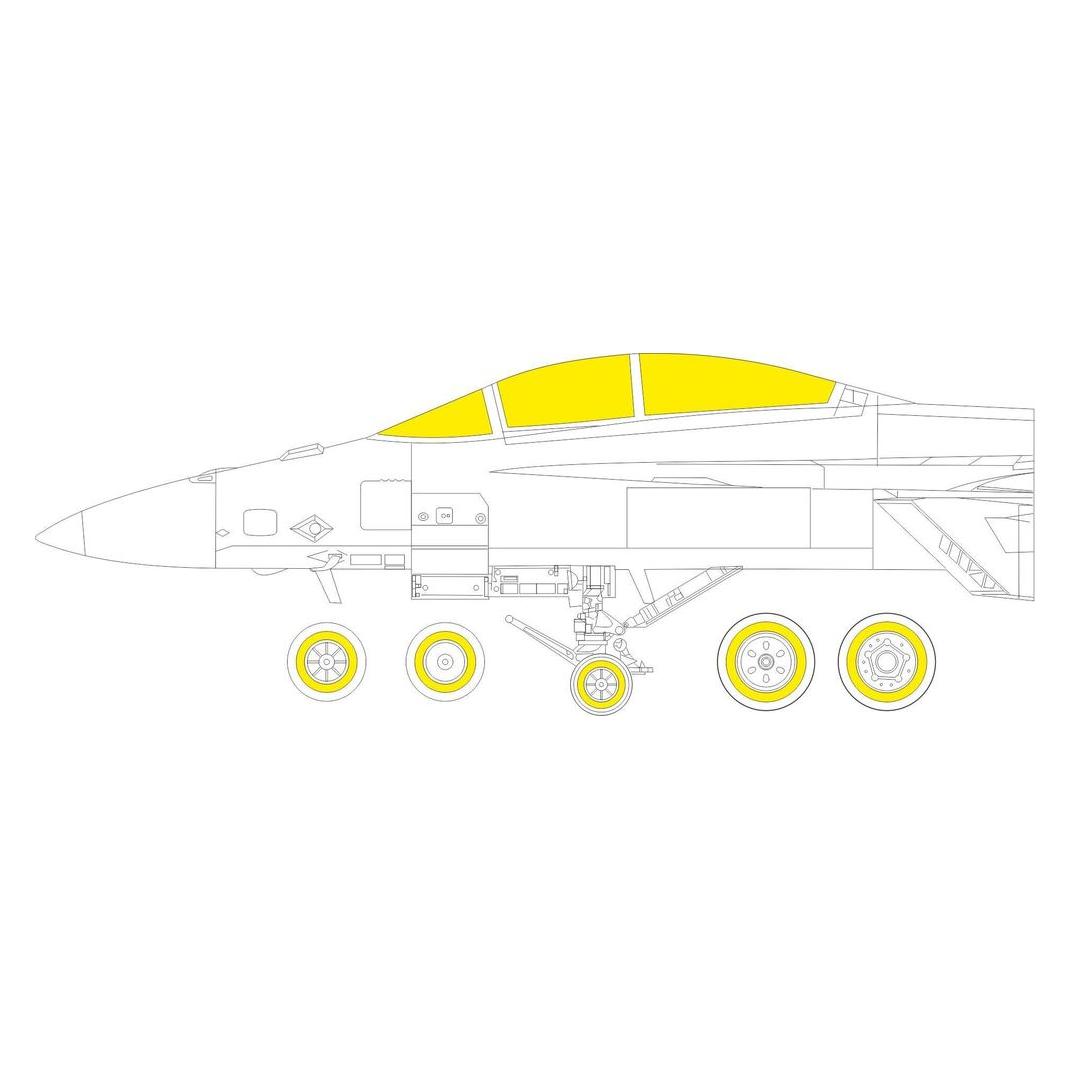 Eduard F/A-18F TFace for HOBBY BOSS (EX849)