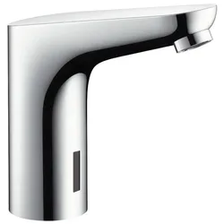 hansgrohe Focus Elektronik-Waschtischmischer 130 mit Temperaturregulierung Netzanschluss 230 V, Chrom