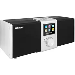 Noxon Nova II (DAB+, Internetradio, Bluetooth, WLAN), Radio, Schwarz