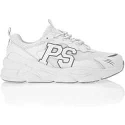 PLEIN SPORT Low-Top-Sneaker, Größe 35 in Weiß 0101