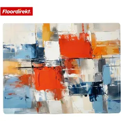 Floordirekt, Bodenschutzmatte, Design Bodenschutzmatte (118 x 80 cm)