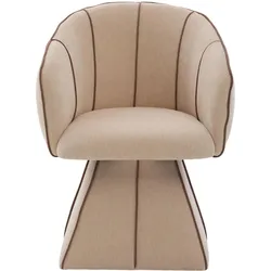 DREHSTUHL 360° Chenille Ergonomischer Sessel Wohnzimmer & Schlafzimmer