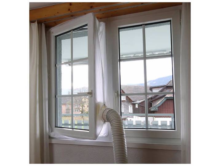 Sonnenkönig Fensterkit Abluftzubehör – Klimageräte Zubehör – weiss