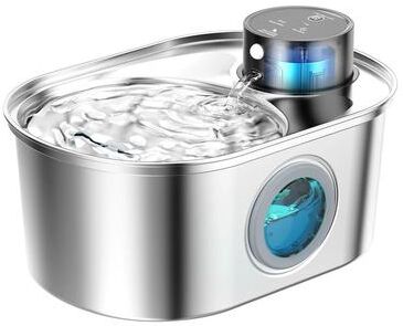 Uplift Picks 108oz Automatic Pet Water Fountain Stainless Steel Wireless Cat And Dog Drinking Fountain pet Water (a)