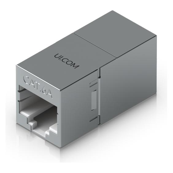 Ubiquiti RJ45 Inline Coupler Indoor &bull 10er Pack &bull UACC-RJ45-Coupler-C6A (Netzwerk Kupplung) (UACC-RJ45-Coupler-C6A)