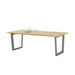 Gartentisch  Long Beach ¦ grau ¦ Maße (cm): B: 98,5 H: 75