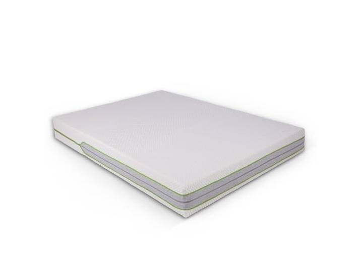 Alpes Blanc Matratze mit Memory-Schaum Helios – hochwertiger Komfort, hochelastischer Schaumstoff, Dicke 21 cm, 7 Komfortzonen