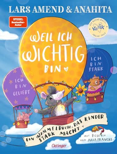 Lars Amend - Die kleine Ratte Kwiik macht stark. Weil ich wichtig bin: Ein Wimmelbuch, das Kinder stark macht. Bestärkende Affirmationen für Kinder ab 2 Jahren von Bestseller-Autor Lars Amend - Preis vom 17.10.2026 19:25:27 h