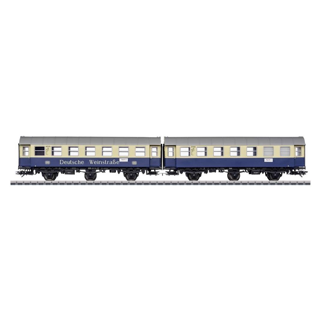 Märklin 43188 H0 Wagen-Paar Deutsche Weinstrasse der DB (Spur H0) (43188)