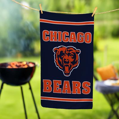 Evergreen "Chicago Bears Quick Dry Kitchen Towel - 18"" x 30"""