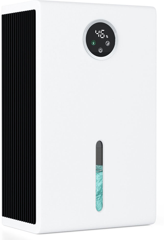 BRUCE SHARK LLC 7.5 Pint Portable Dehumidifier for Medium Rooms White 35cm H X 21cm W X 14cm D