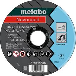 Metabo 616315000 Trennscheibe 115 mm 25 St. Blech